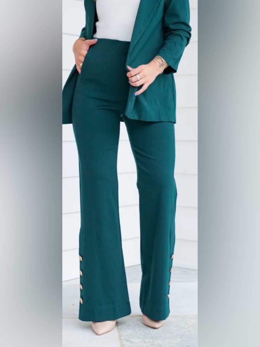 Dear Scarlett Gala pant (see matching blazer)